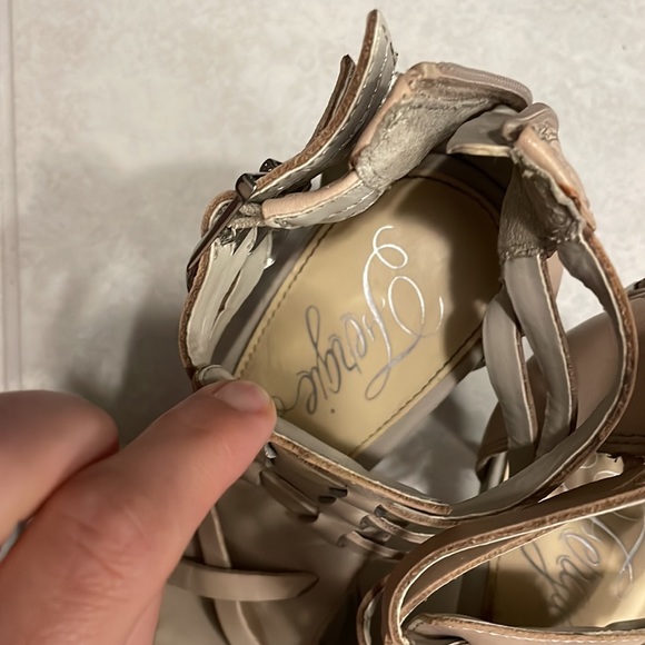 Well loved Fergie Heels. Sz. 8.5 - Picture 3 of 6